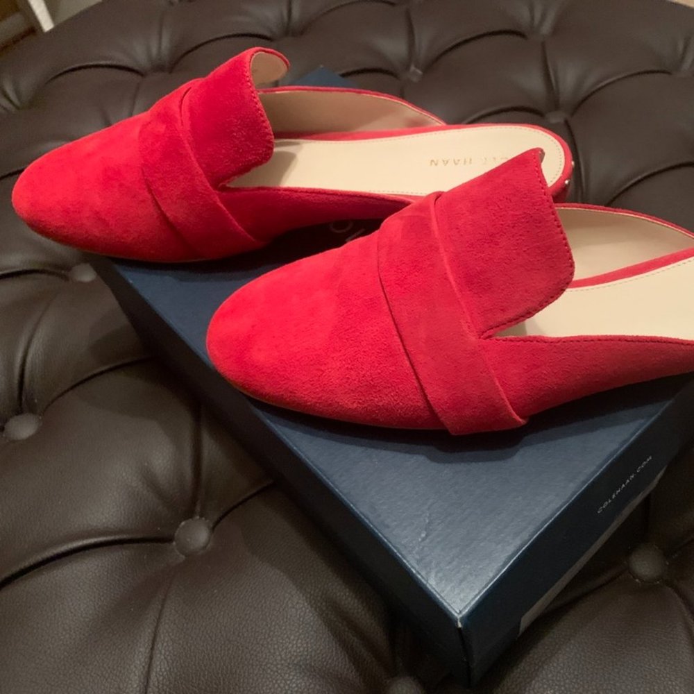 Cole Haan Deacon Loafer Mules NWOT